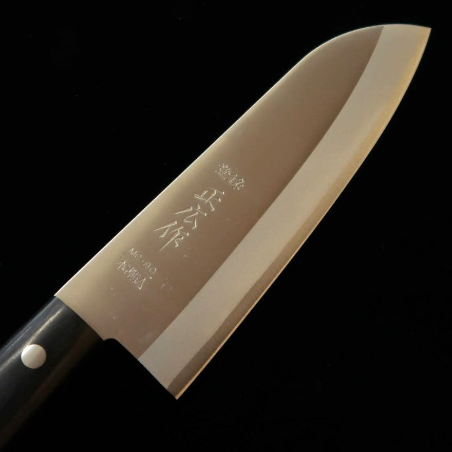 MASAHIRO Masahiro, santoku MBS-26, mango de laminado negro, MC-80 (170 mm)