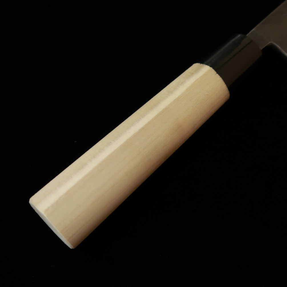 MIURA nakiri, aço Aogami nº 2, kuro-uchi, cabo em magnólia com reforço em plástico (165 mm)