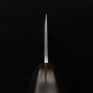 MIURA santoku, acier blanc, damas, manche octogonal en ébène (165 mm)