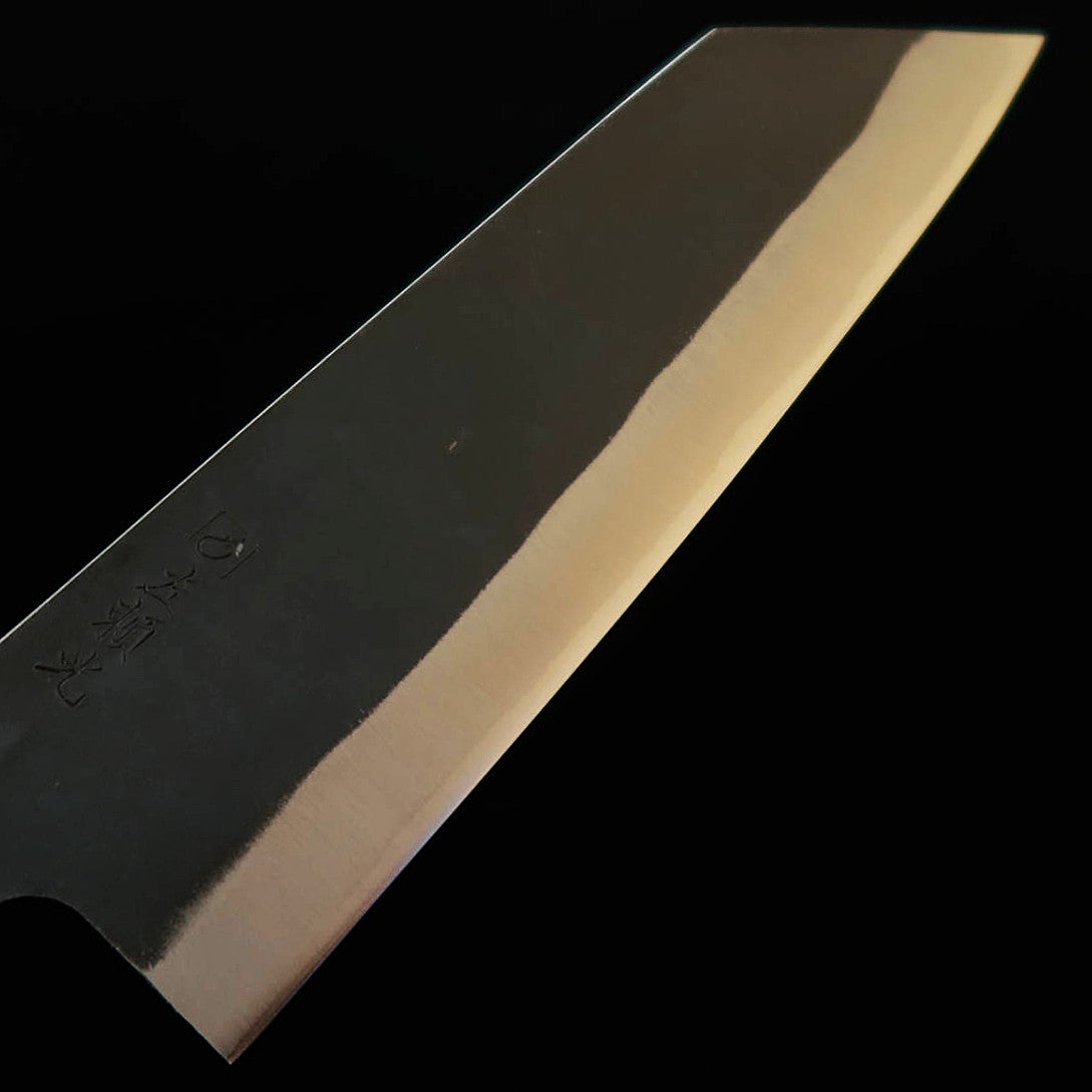 HIDARI YORIMITSU Bunka, Aogami No.1, Kurouchi Finish with Walnut Handle (200mm)
