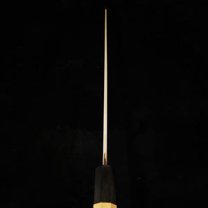 三浦 MIURA 柳刃 青紙一号 青波 鞘付き 一位水牛柄 （300mm）