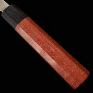 Bunka TAKAYUKI SHIBATA Kōtetsu SG2, acabado pulido, mango octagonal de madera de jarrah (180mm)