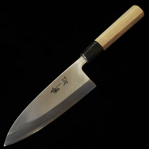 SUISIN Deba left-handed, Yasugi steel with Octagonal magnolia wood handle (150/165/180mm)