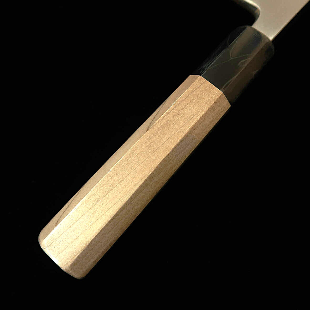 SUISIN Deba left-handed, Yasugi steel with Octagonal magnolia wood handle (150/165/180mm)
