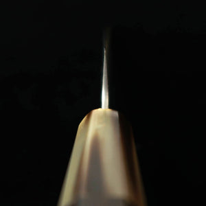 Sakai Kikumori serie Seiun, Petty VG10, mango de ébano y búfalo blanco (150 mm)