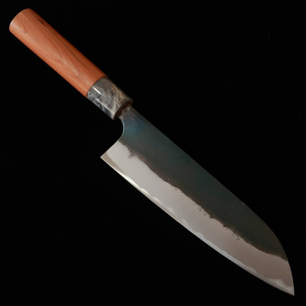 昌景MASAKAGE 水 三徳 青紙二号 黒打ち アメリカンチェリー柄（170mm）