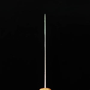 MIURA Miura, modelo “筋引” AUS10 (10A), damasco con patrón de cuerda, mango octogonal de roble transparente (240 mm)