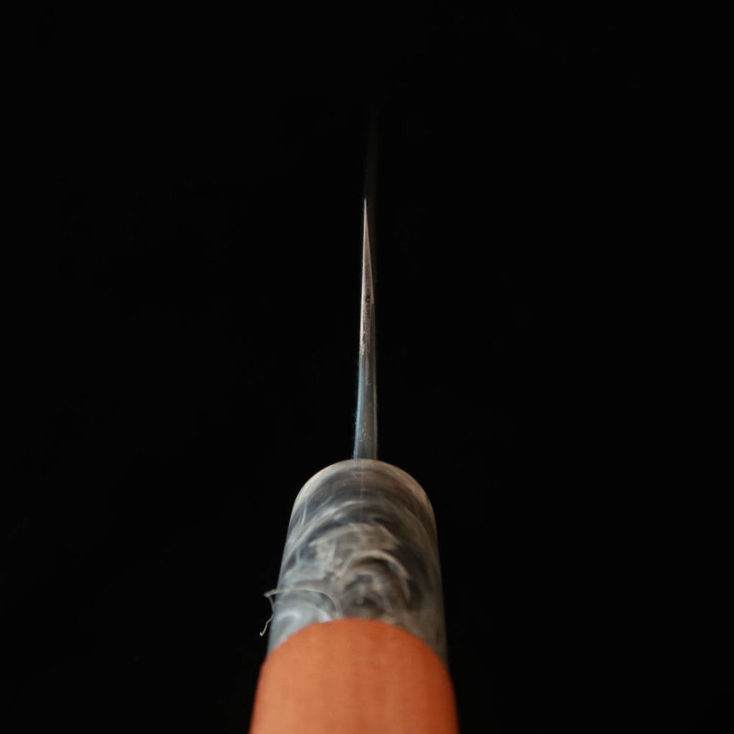 昌景MASAKAGE 水 三徳 青紙二号 黒打ち アメリカンチェリー柄（170mm）