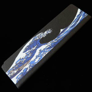 マグネット樹脂鞘 三徳/出刃用 ‐ 神奈川沖浪裏  (180ｍｍ)