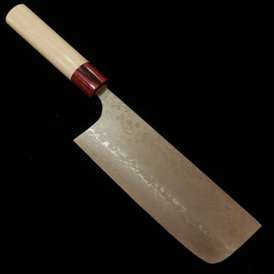 昌景 MASAKAGE 霧 菜切 VG10 ダマスカス 朴柄 (160mm)