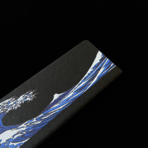 Magnetic Resin Saya for Santoku / Deba - The Great Wave off Kanagawa (180mm)