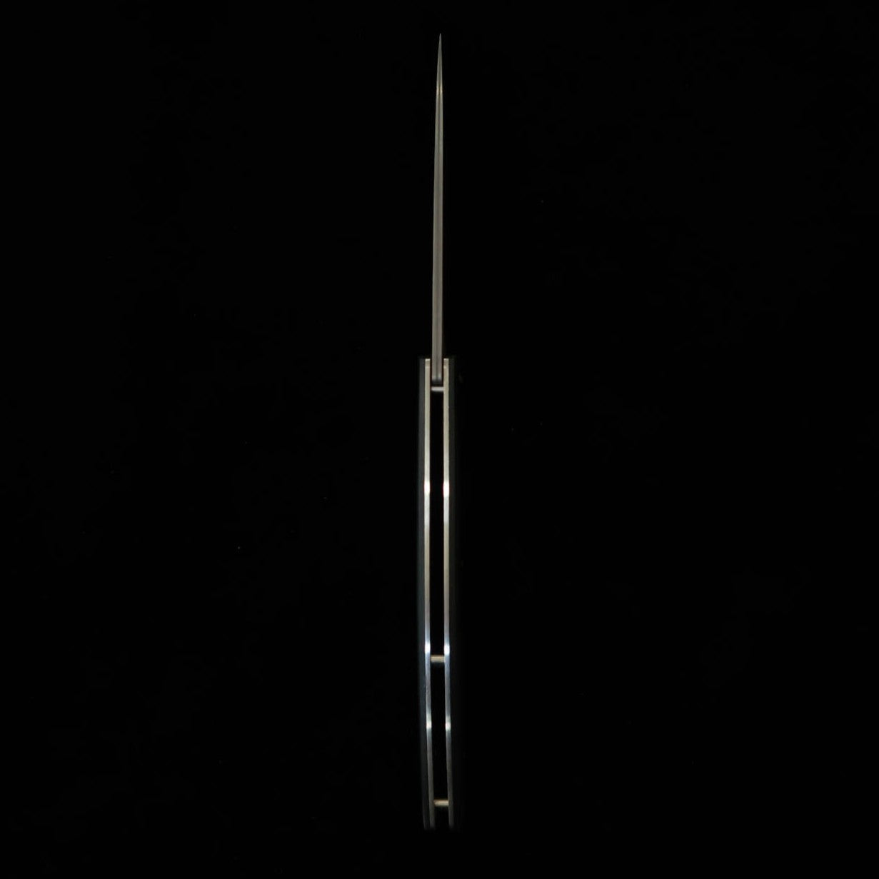 佐治武士 SAJI TAKESHI R2 フォールディングステーキナイフ ブラックマイカルタ (100mm)