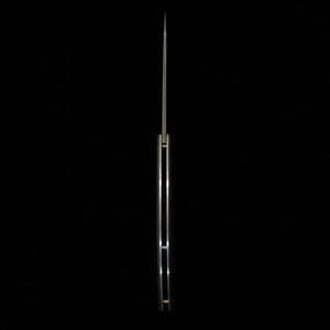 SAJI TAKESHI R2 couteau à steak pliant, Micarta noire (100 mm)