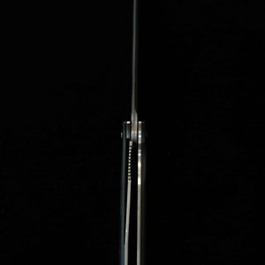 SAJI TAKESHI R2 couteau à steak pliant, Micarta noire (100 mm)