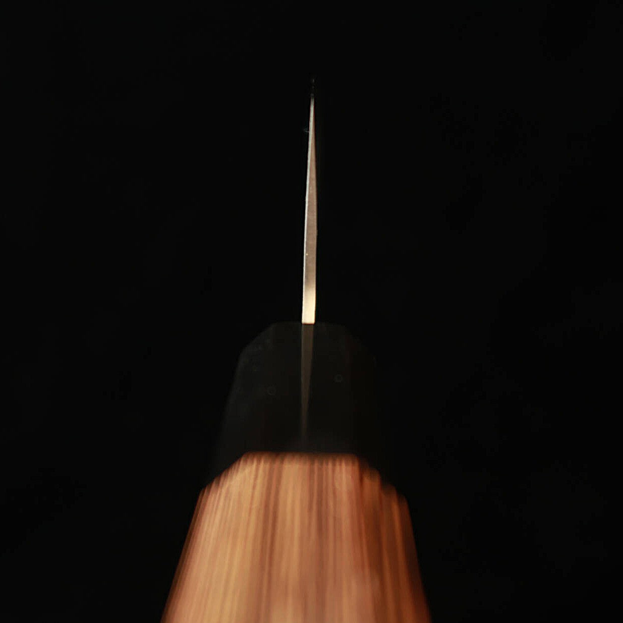 初心 HATSUKOKORO 銀嶺 銀紙三号 梨地 三徳 ウェンジ柄 (170mm) – 三浦