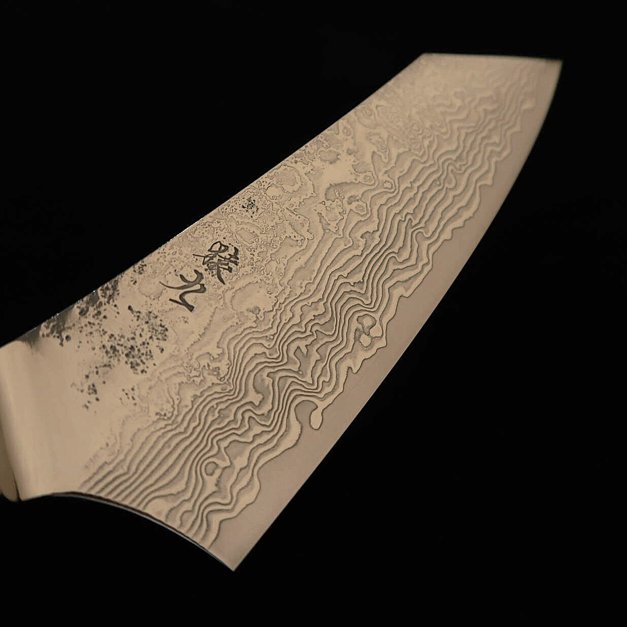 猿九 ENKYU 文化 蜩シリーズ SG2 ダマスカス 花梨瘤ハンドル (180mm