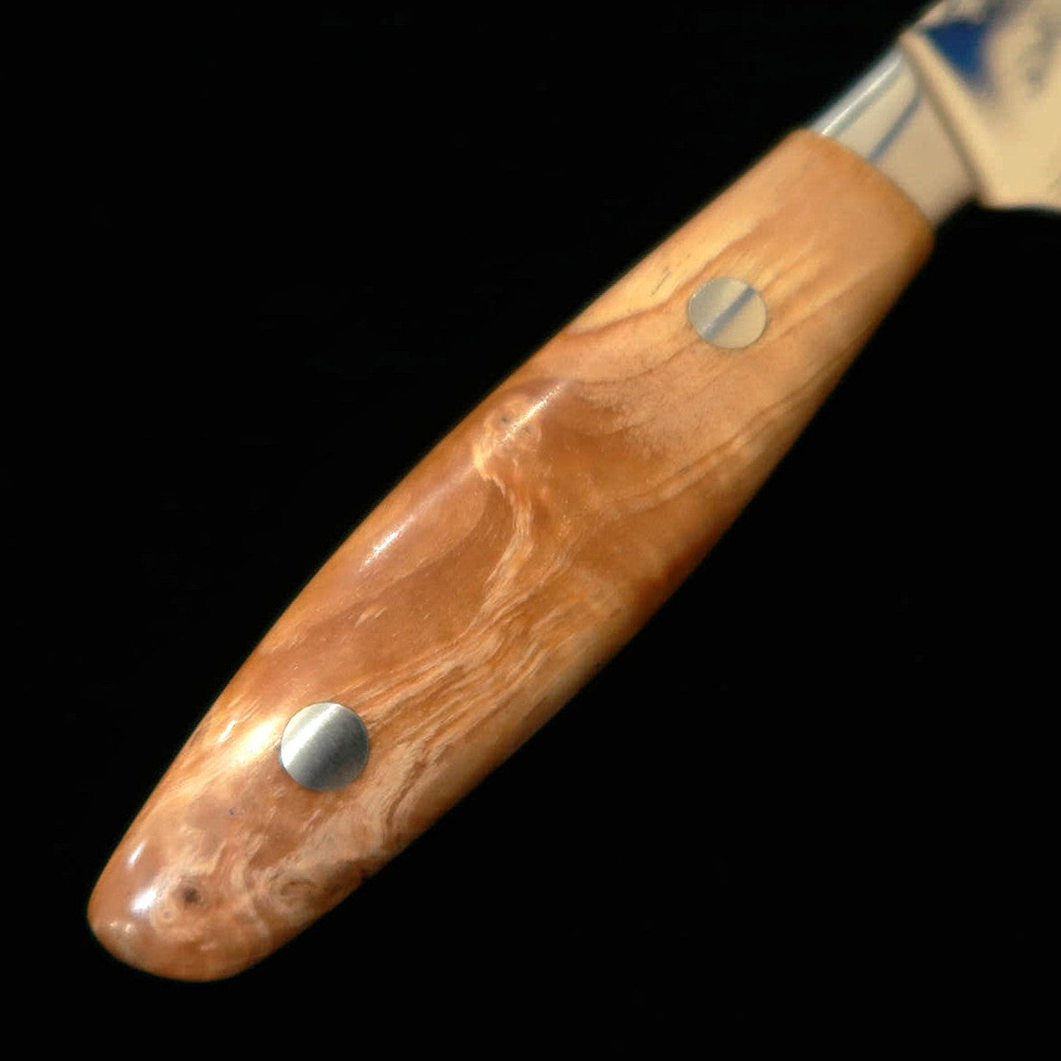猿九 ENKYU 文化 蜩シリーズ SG2 ダマスカス 花梨瘤ハンドル (180mm