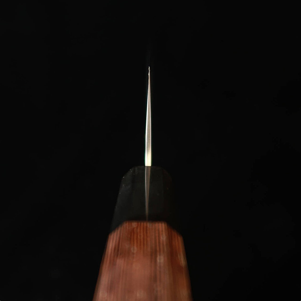 HATSUKOKORO Ginrei Ginsan Nakiri with Nashiji finish and Wenge Handle (170mm)