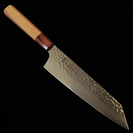 堺孝行SakaiTakayuki 剣型牛刀 VG10 33層ダマスカス 欅八角柄（190mm）