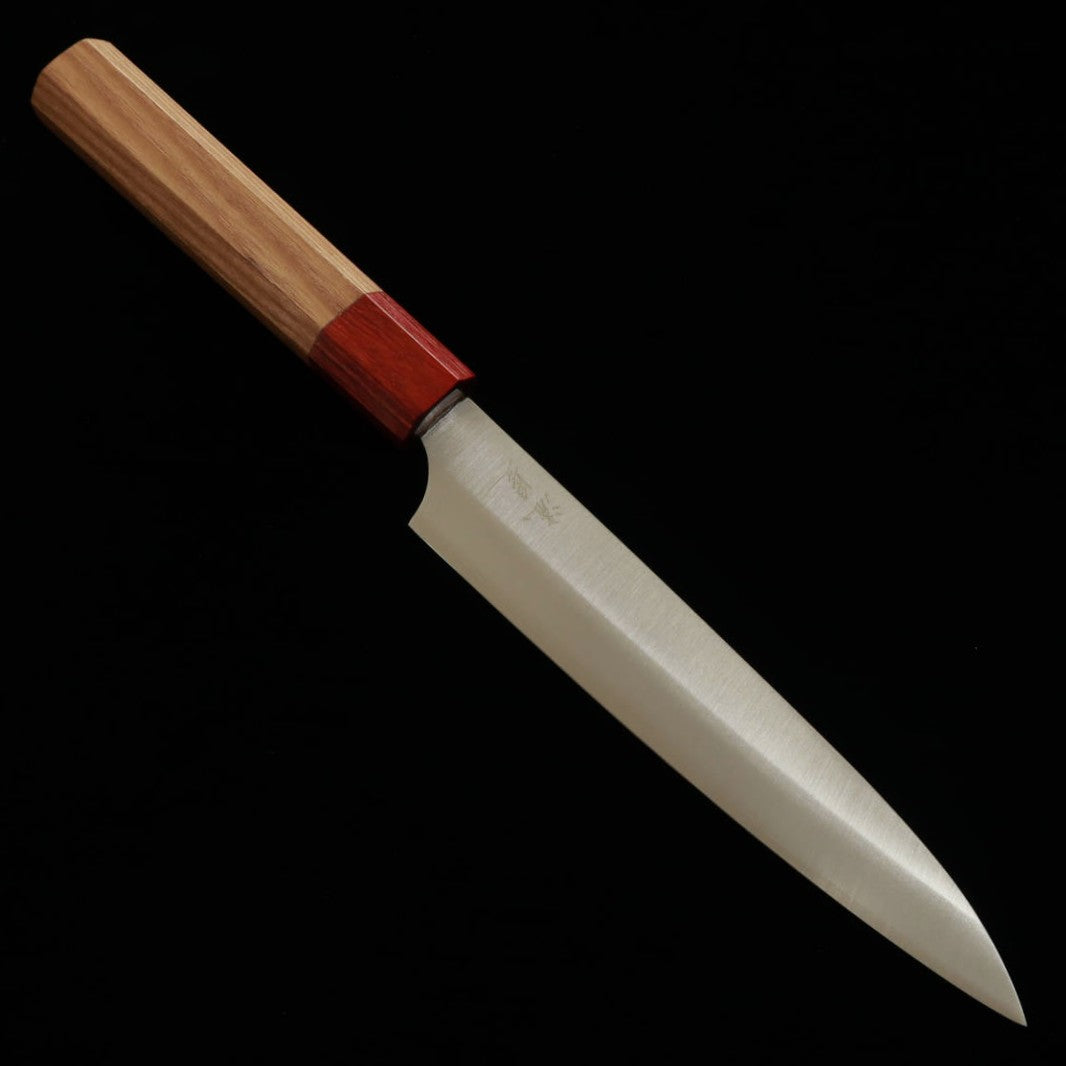 STYLE-K Kurosaki Shin - Ryūsei - Faca Petty Aogami Super, cabo cerejeira americana (150mm)