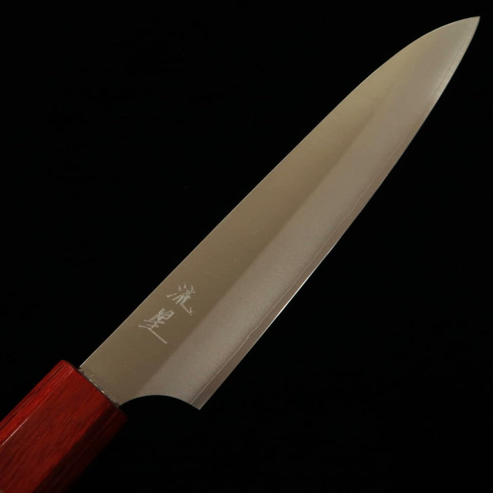 STYLE-K Kurosaki Shin - Ryūsei - Faca Petty Aogami Super, cabo cerejeira americana (150mm)