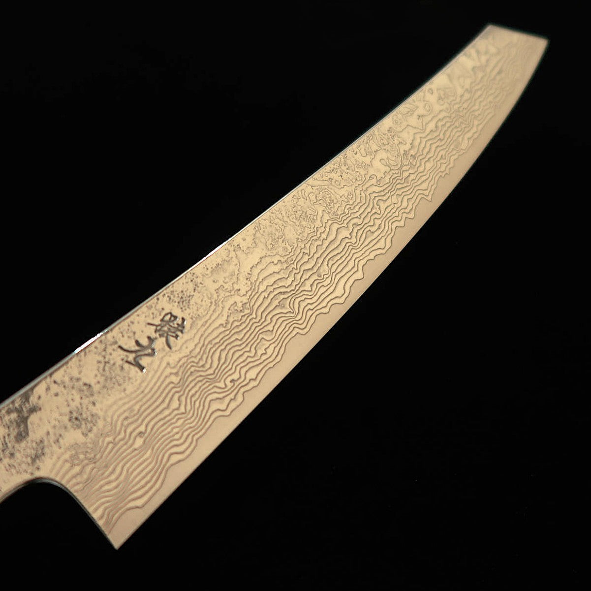 猿九 ENKYU 切付筋引 焔雲シリーズ SG2 ダマスカス 花梨瘤八角柄　（270ｍｍ）