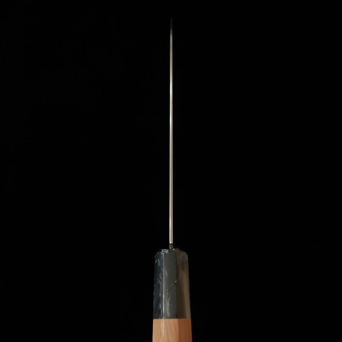 酔心SUISIN 三徳 INOX本焼 一位六角半丸柄（180mm）