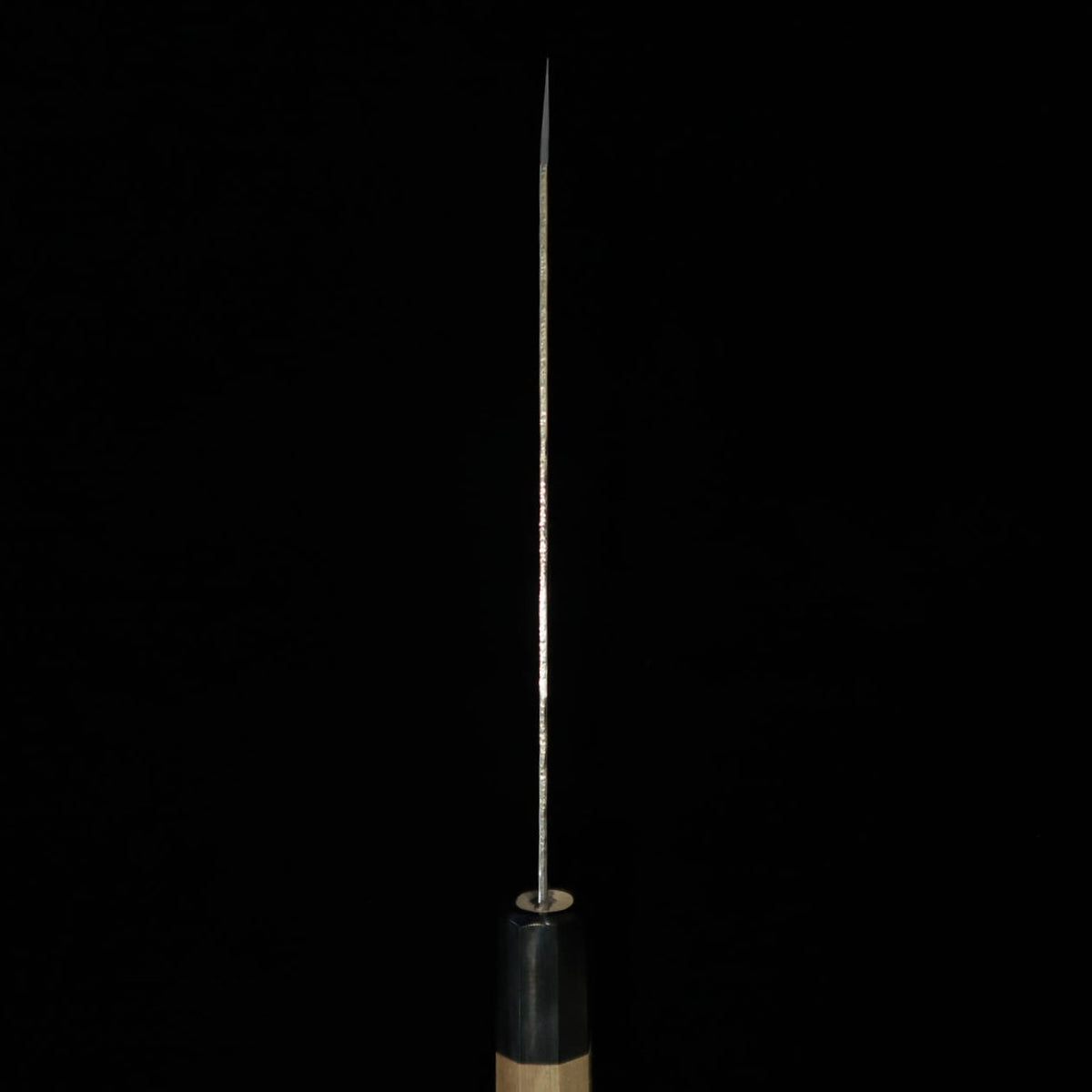 Miura MIURA Bunka AUS10 Miroir Martelé Damas Manche octogonal en magnolia (170 mm)
