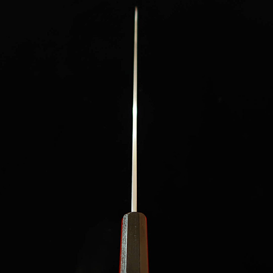 景清 KAGEKIYO 白紙一号 漆赤呂 柳刃 (270mm)