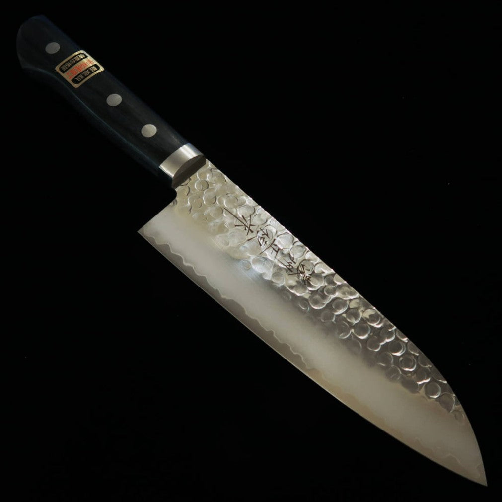 V.ROAD Santoku VG10 Padrão Martelado Cabo Laminado (165mm)