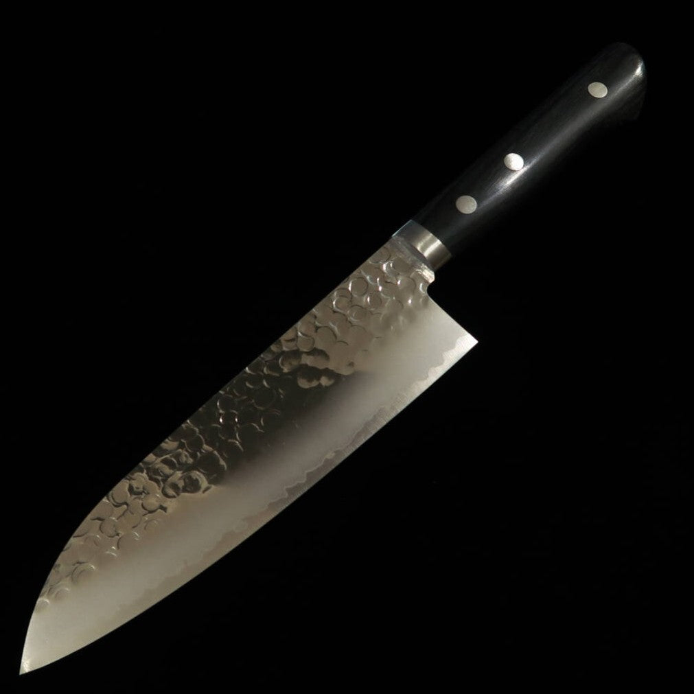 V.ROAD Santoku VG10 Padrão Martelado Cabo Laminado (165mm)