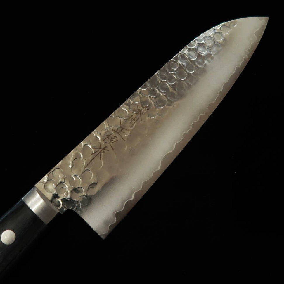 V.ROAD Santoku VG10 Padrão Martelado Cabo Laminado (165mm)