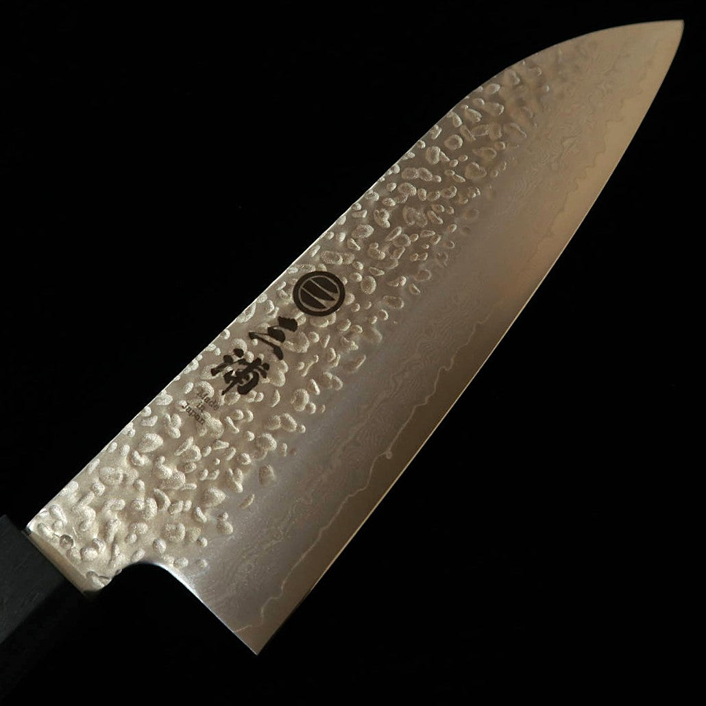 三浦 MIURA 三徳 VG-10 ダマスカス 積層強化合板柄（165/180mm）