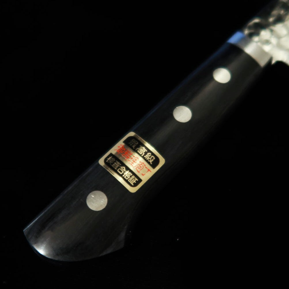 V.ROAD Santoku VG10 Padrão Martelado Cabo Laminado (165mm)