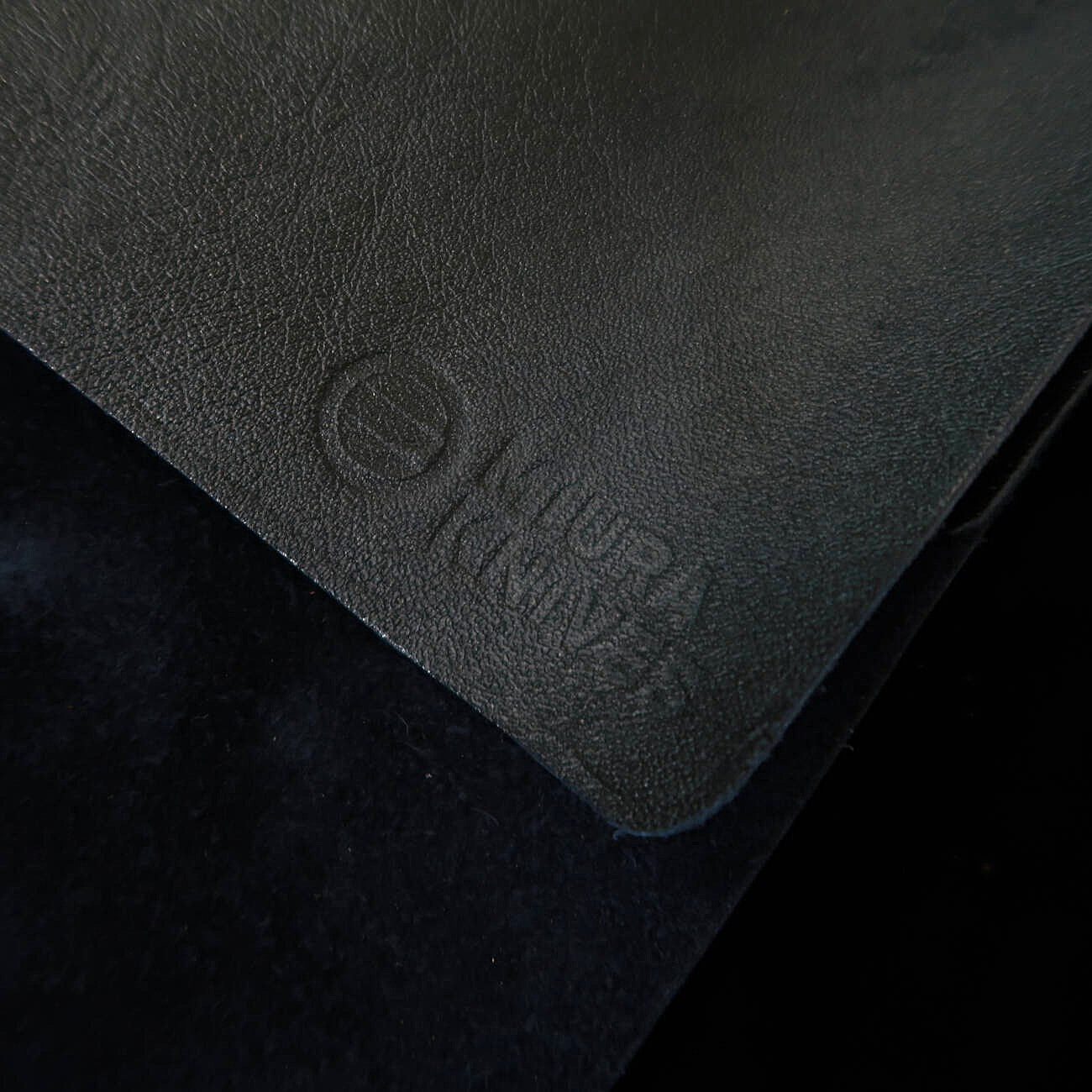 YOKU leatherworks　ウォッシャブルレザーナイフロール ブラック