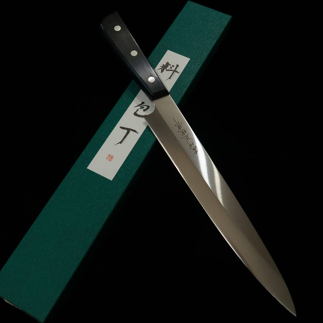 V.ROAD yanagiba AUS8, mango laminado (240 mm)