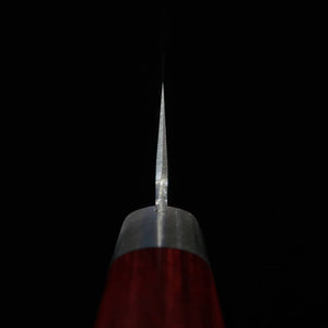 MIURA – Petit santoku VG1, martelé, manche résine rouge (135 mm)