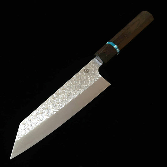 三浦MIURA 文化 SG2 鎚目 黒檀ターコイズ八角柄（165mm）