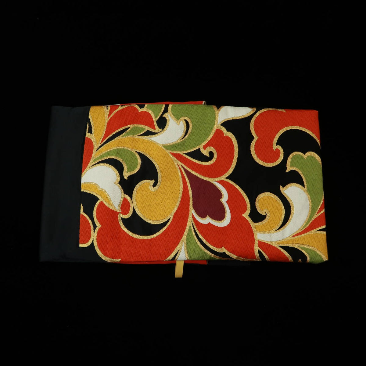 FUJISHIKA rouleau à couteaux motif kimono « Ryūhi Hōbu » (91,5 × 29,5 cm)