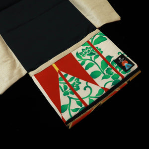 FUJISHIKA rouleau à couteaux motif kimono « Ryūhi Hōbu » (91,5 × 29,5 cm)