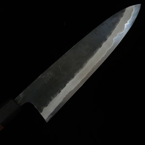 Miura by Shindo Gyuto, Aogami No. 2, Black Finish, Walnut Octagonal Handle (240/270mm)
