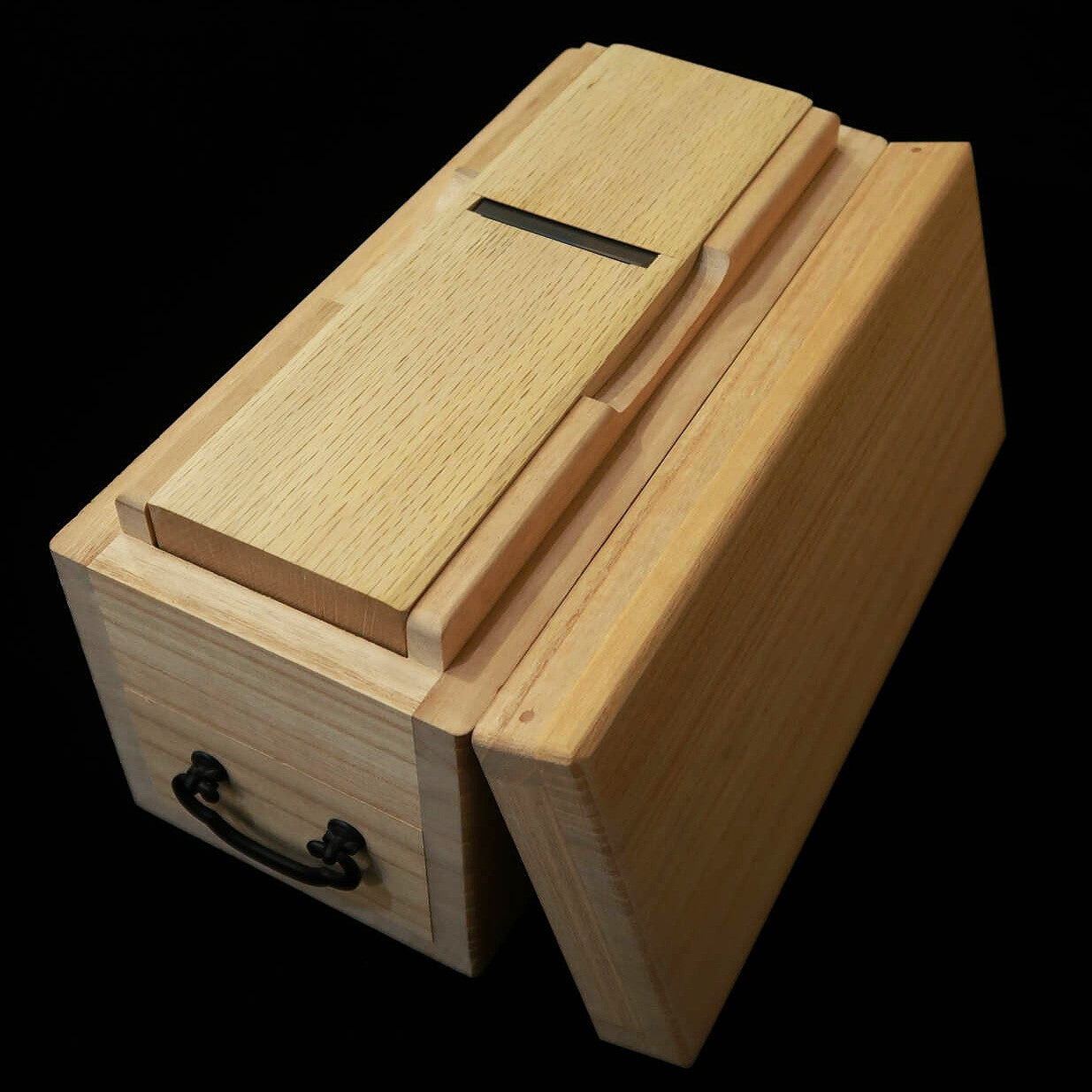 常三郎TSUNESABUROU 春蘭  鰹節削り器 青紙 TB-434 (60mm）