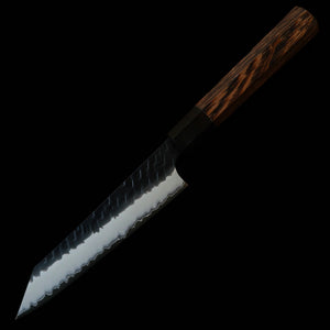 NIGARA kiritsuke petty, SG2, martelé, kuro-uchi, manche octogonal en wengé (150 mm)