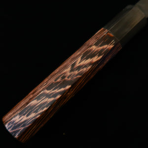 NIGARA kiritsuke petty, SG2, martelé, kuro-uchi, manche octogonal en wengé (150 mm)