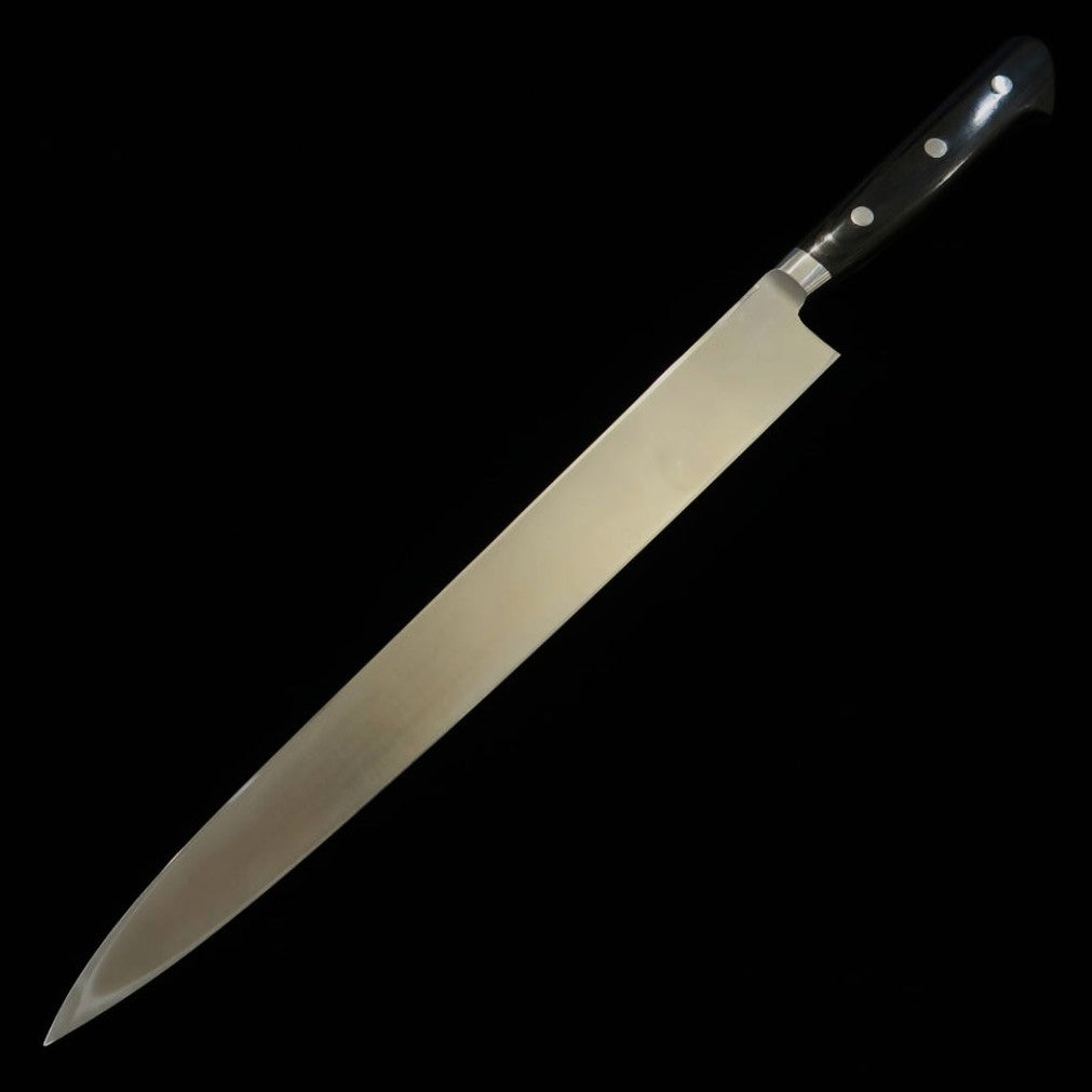 MIURA Yasunori – Yanagiba VG10, manche en composite noir (270/300mm)