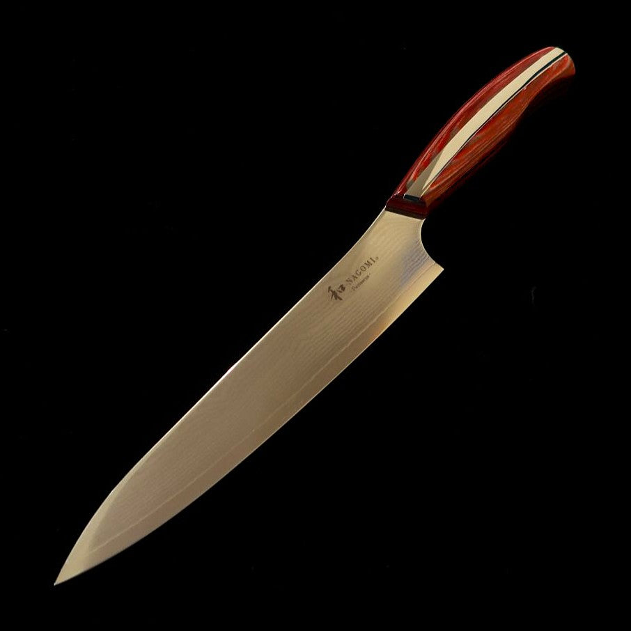 NAGOMI Petty Damascus Red Handle (150mm)