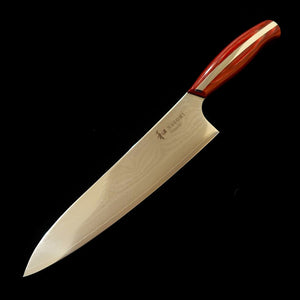 NAGOMI Wa Gyuto Damascus Red Handle (210mm)