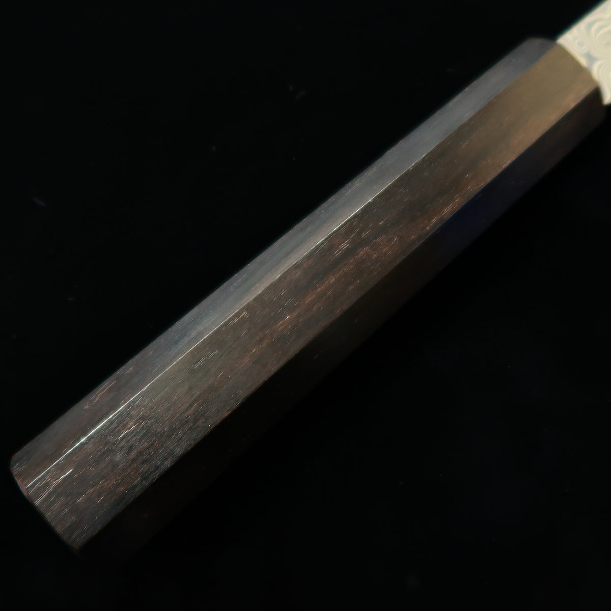 二唐刃物鍛造所 NIGARA 暗紋 牛刀 SG2 黒檀一体型八角柄（210/240mm）