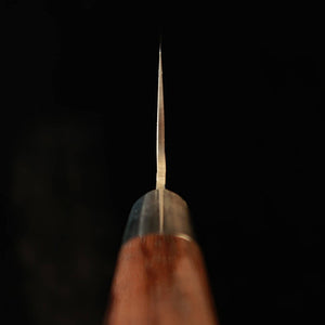 SAKAI TAKAYUKI Kensaki Santoku, SG2 Hammered Damascus with Rosewood Handle (160mm)