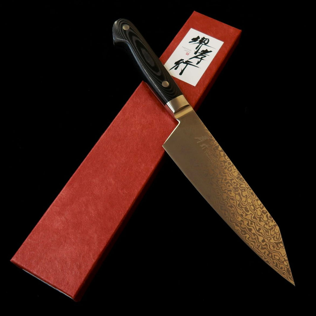 SAKAI TAKAYUKI Santoku, Coreless Mycarta Handle (160mm)